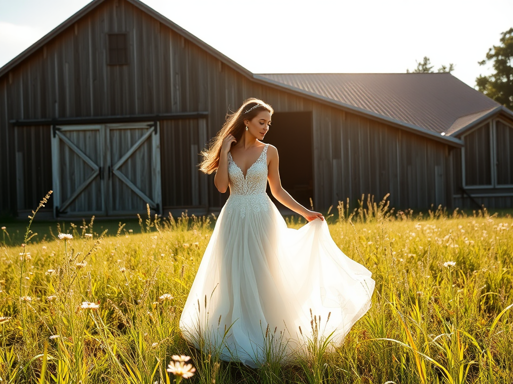 metriskitchens.co.uk | Les styles de mariages champêtres et comment choisir votre robe en conséquence